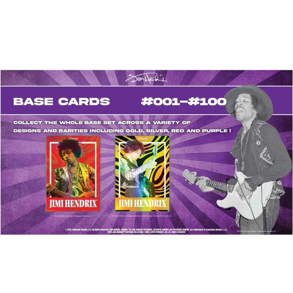 2025 Super Break Jimi Hendrix Keepsake Premiere Hobby Edition Box