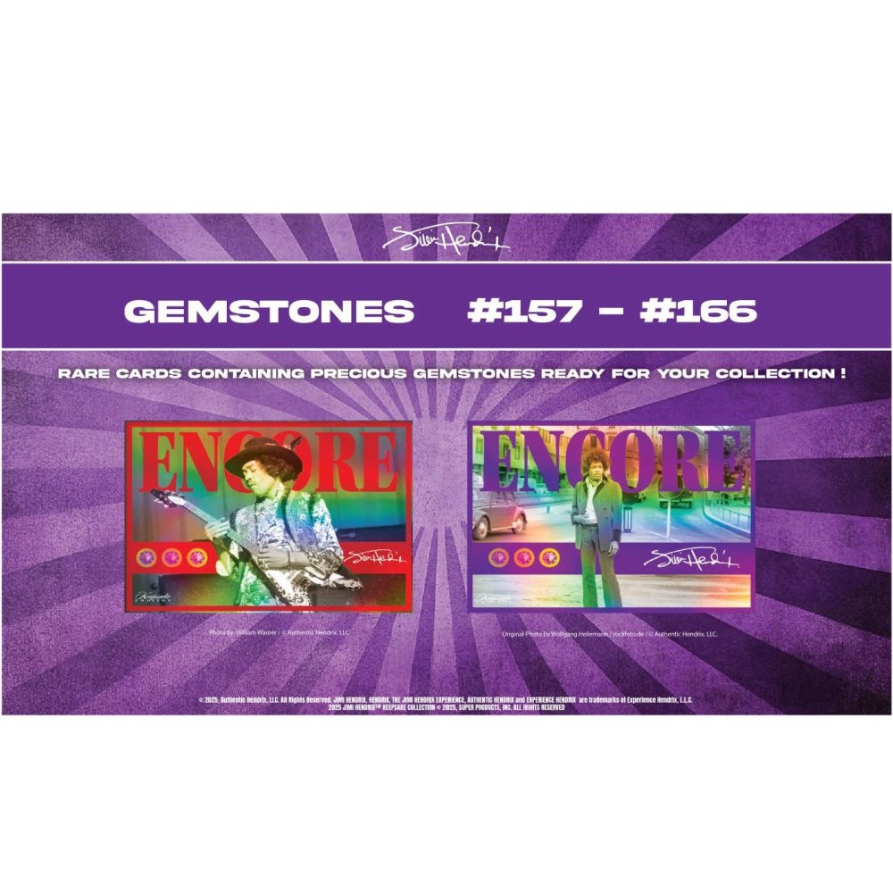 2025 Super Break Jimi Hendrix Keepsake Premiere Hobby Edition Box