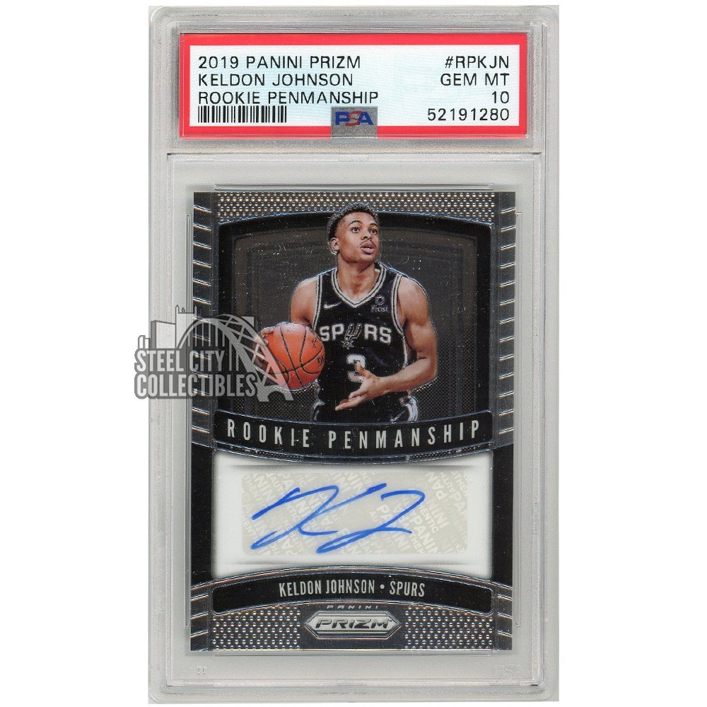 Keldon Johnson 2019-20 Panini Prizm Rookie Penmanship Autograph