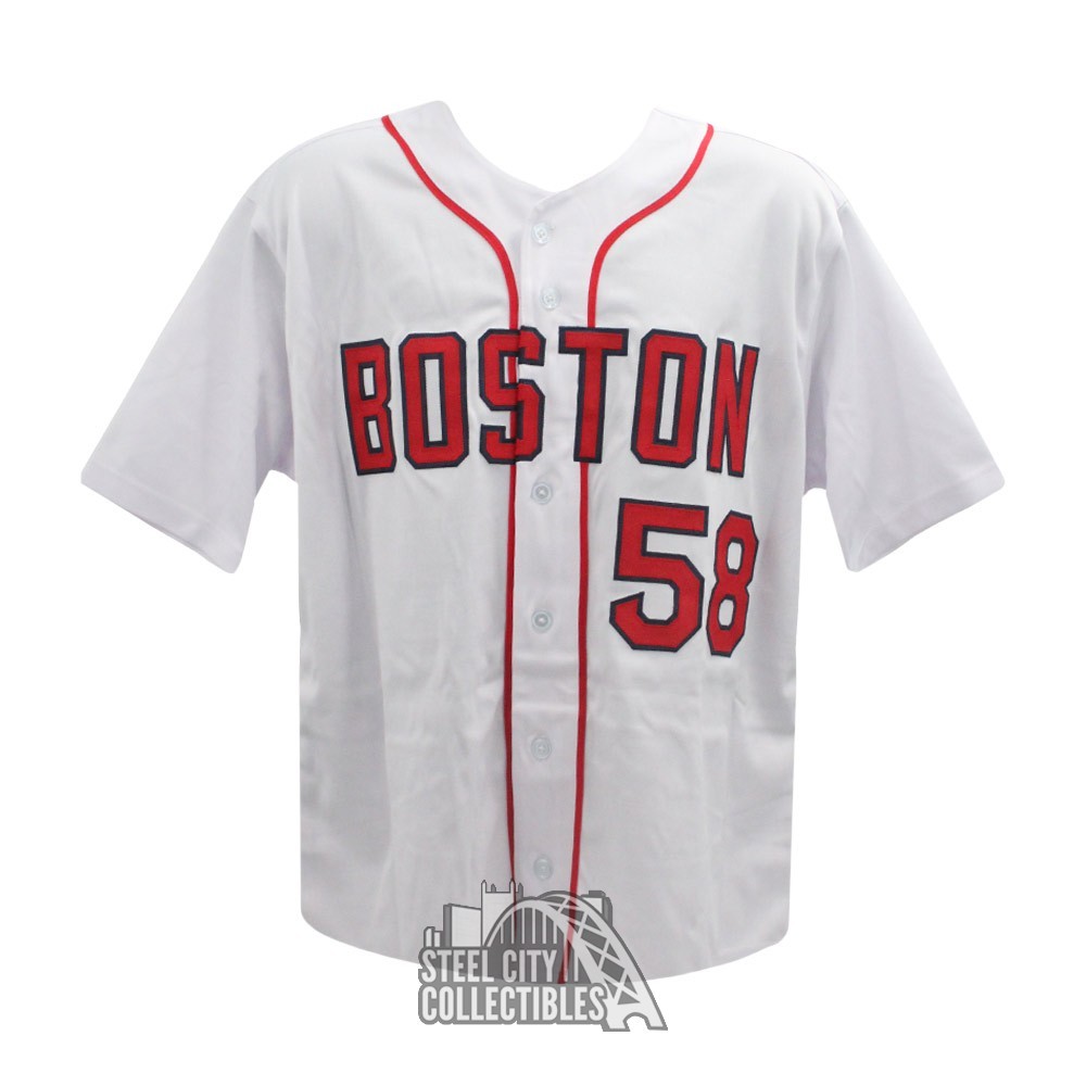 Jonathan Papelbon Autographed Boston Custom White Baseball Jersey