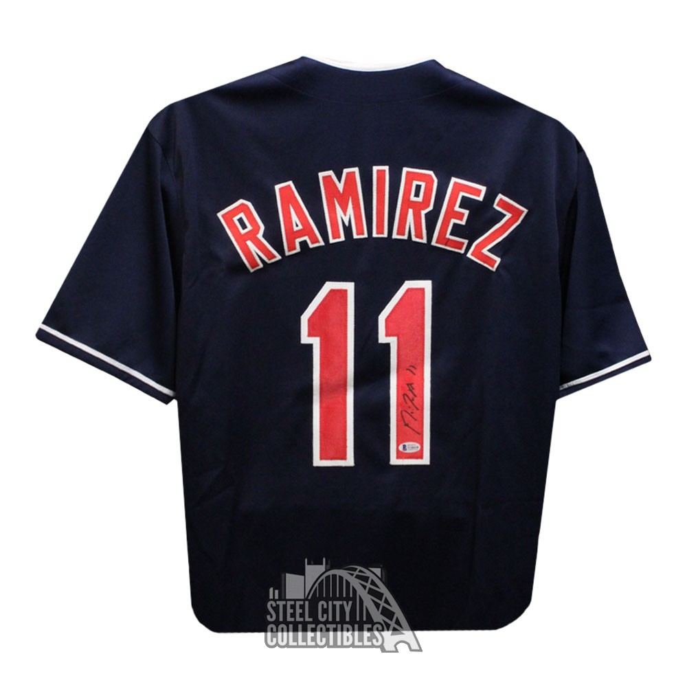 Jose Ramirez Signed Cleveland Indians Jersey (PSA COA)