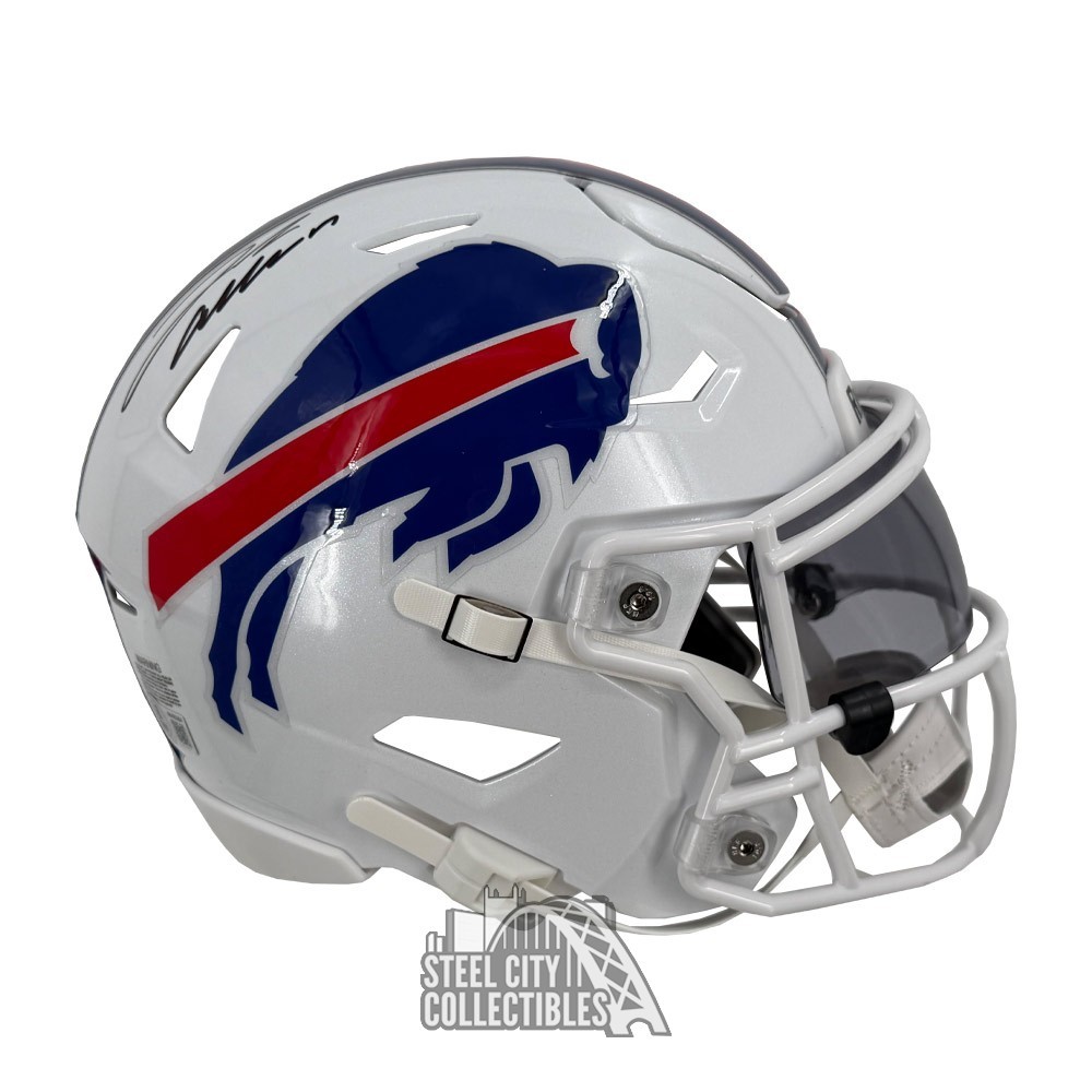 buffalo football helmet Bills Rivalries On Field Alternate Authentic SpeedFlex field designs Vintage Original Riddell 1980s Football