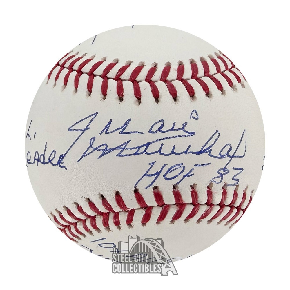 Juan Marichal 8 INSC Autographed Official MLB Baseball PSA/DNA