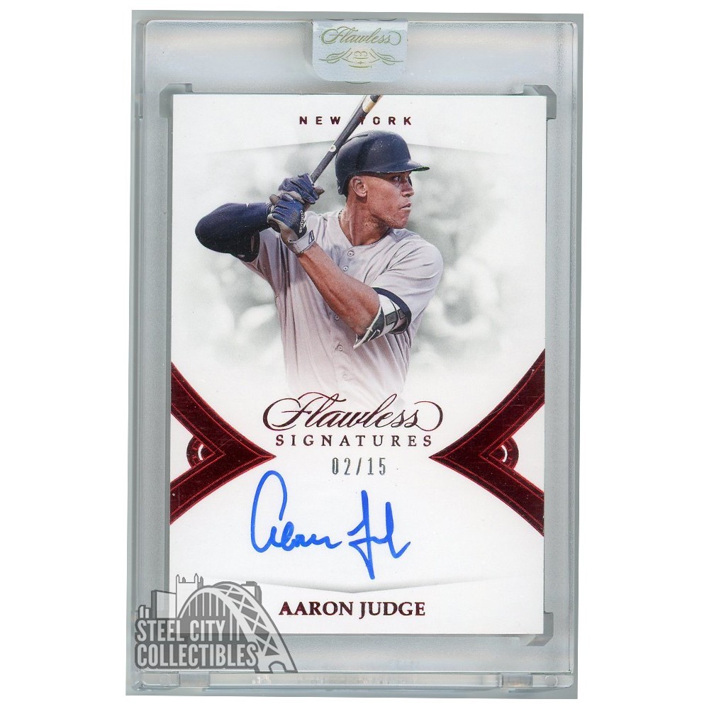 aaron judge autograph card