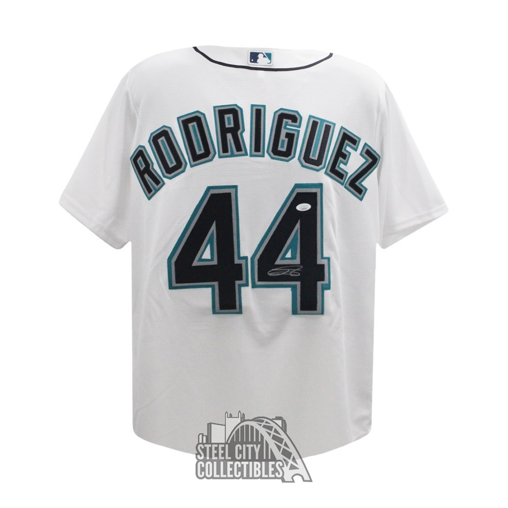 Julio Rodriguez Autographed Seattle Custom Blue Baseball Jersey - JSA