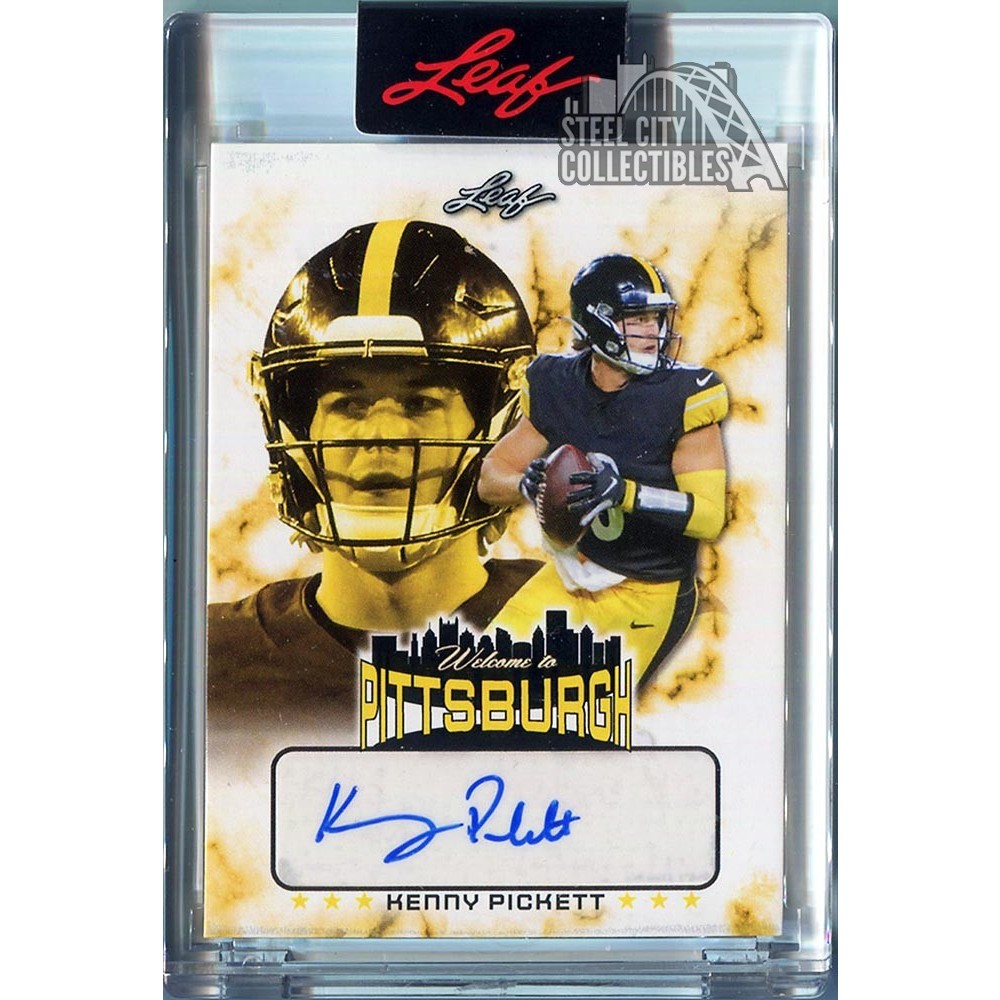 Kenny Pickett 2022 Leaf to Pittsburgh Autograph Auto Rookie