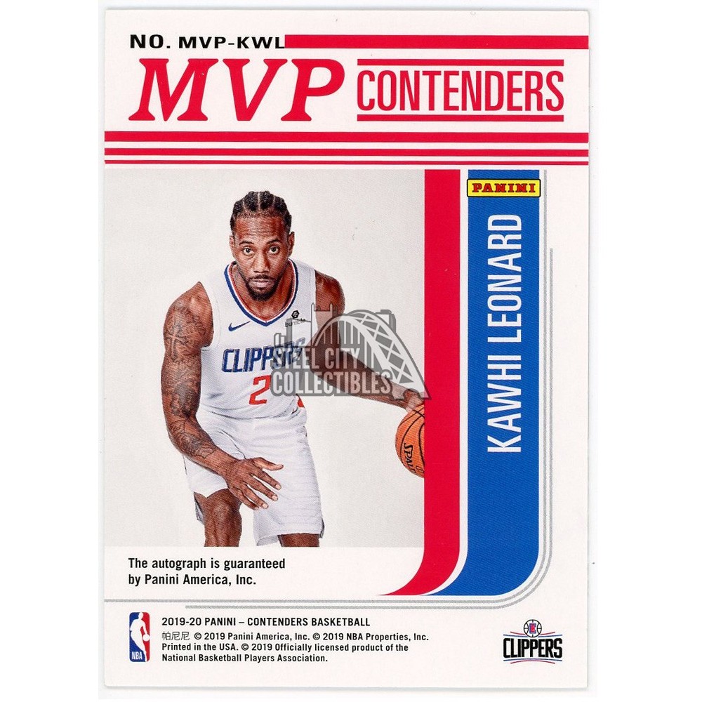 Panini Kawhi Leonard 直筆サイン Kawhi Leonard Finals MVP 2013-14 Panini Pinnacle Autographs