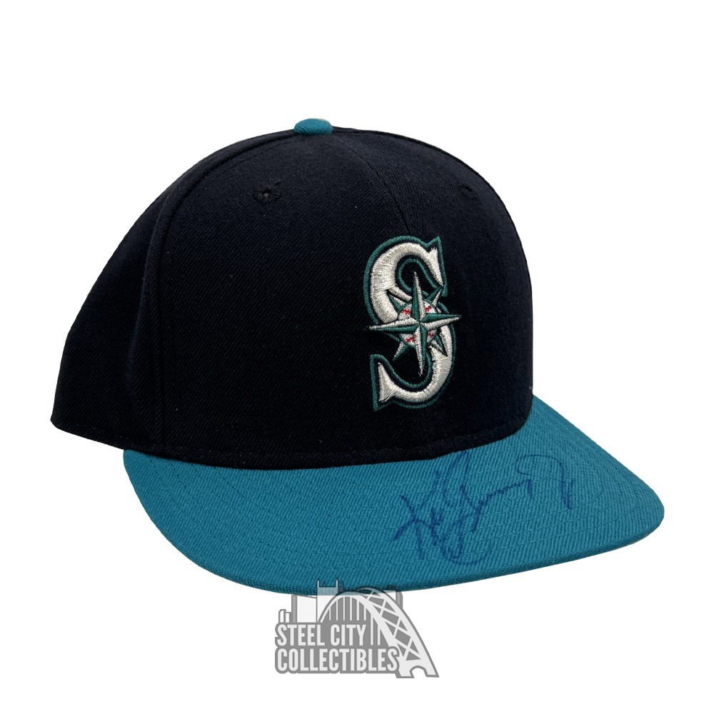 Ken Griffey Jr Autographed Seattle Mariners Baseball Cap Hat - UDA