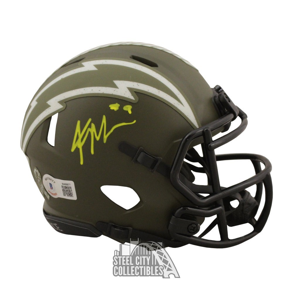 Murray Autographed Los Angeles Salute to Service Mini Football