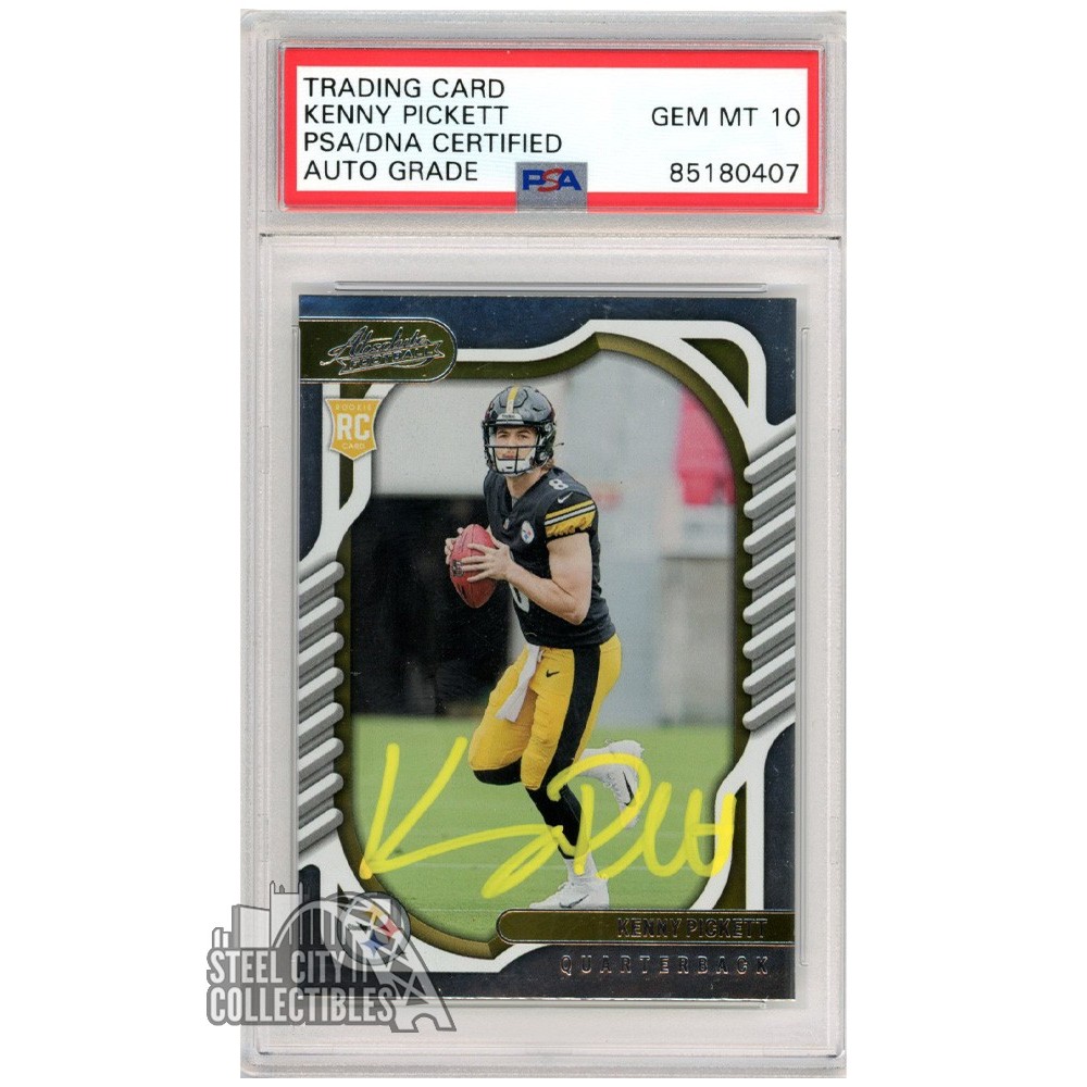 Kenny Pickett 2022 Panini Absolute Football Autograph Rookie Card 101