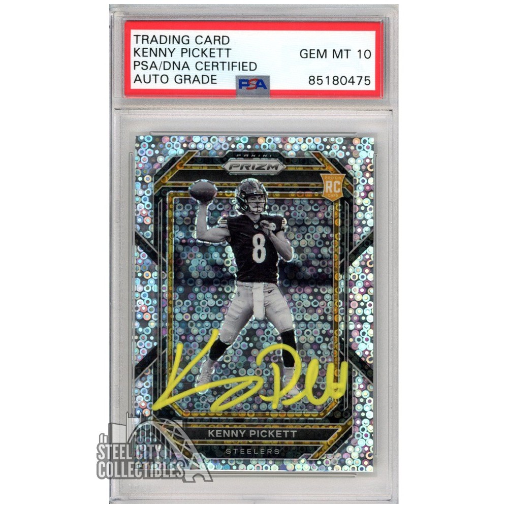 Kenny Pickett 2022 Panini Prizm No Huddle Black & White Image Variation