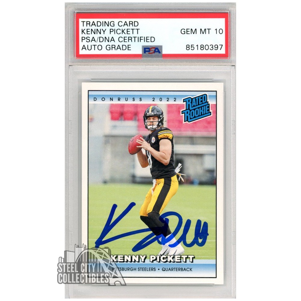 Kenny Pickett 2022 Panini Instant Autograph Rookie Card RR11 PSA/DNA