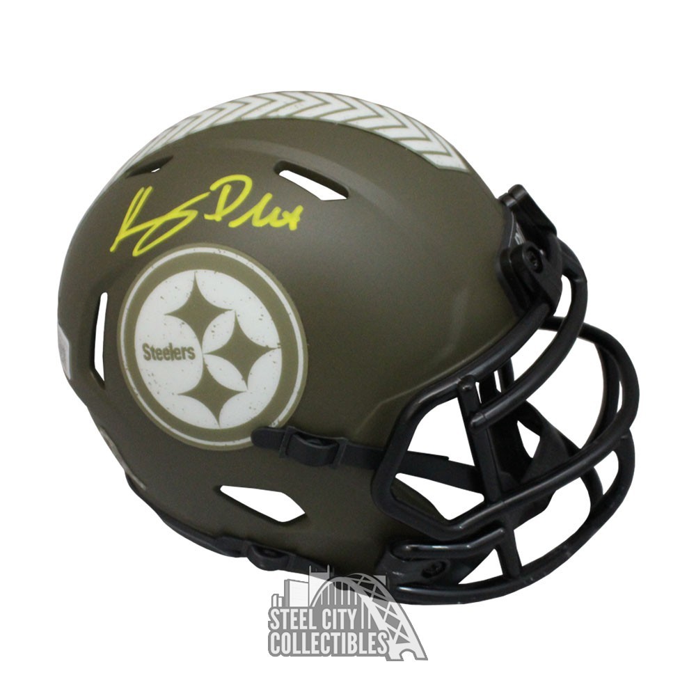 Kenny Pickett Autographed Pittsburgh Salute to Service Mini Football