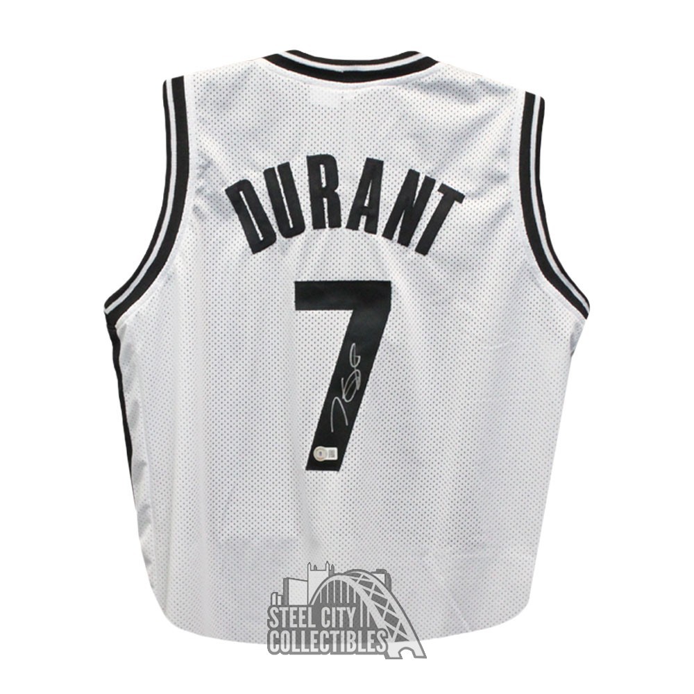 Kevin Durant Brooklyn Nets Signed Classic City Edition Blue Jersey – Sports- Autographs.com