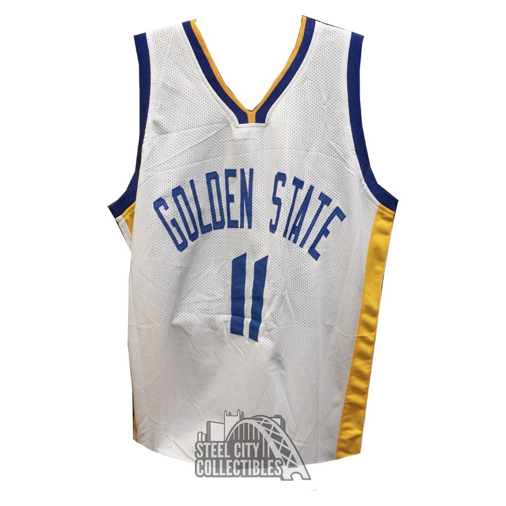 Klay Thompson 2019 Golden State Warriors Yellow Jersey