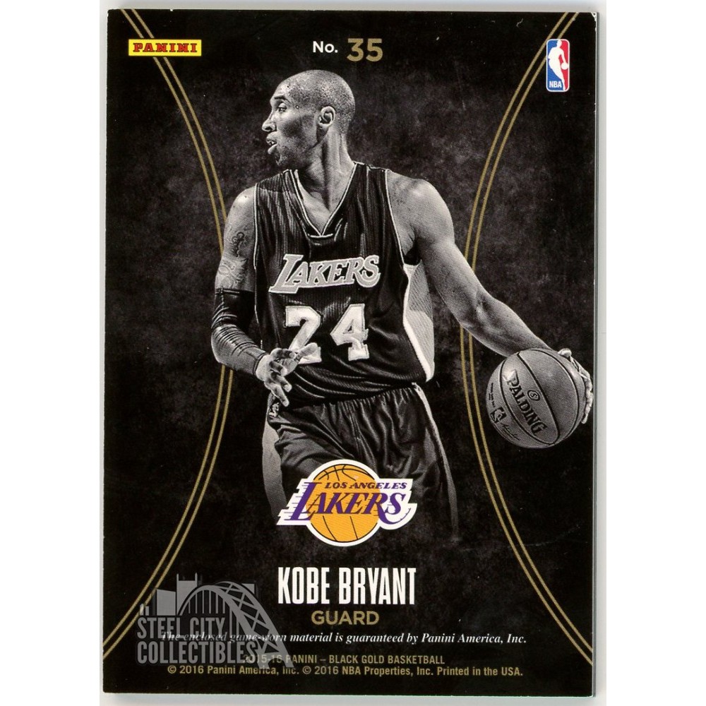 kobe bryant patch cards