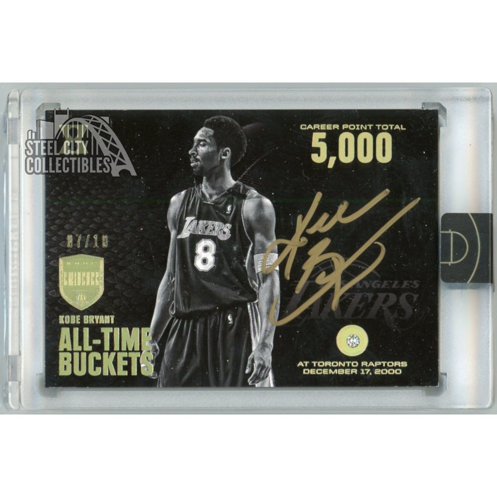 Kobe Bryant 2017-18 Panini Kobe Eminence All-Time Buckets 5000