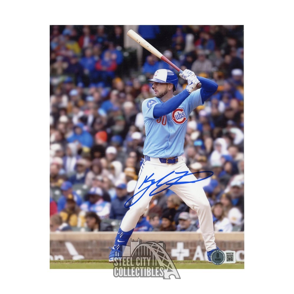 Kyle Tucker Autographed Chicago Cubs 8x10 Baseball Photo - BAS | Steel ...