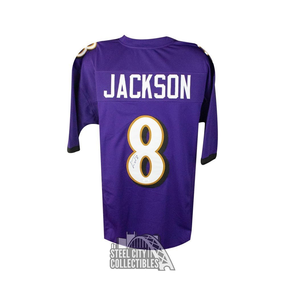 lamar jackson signed jersey