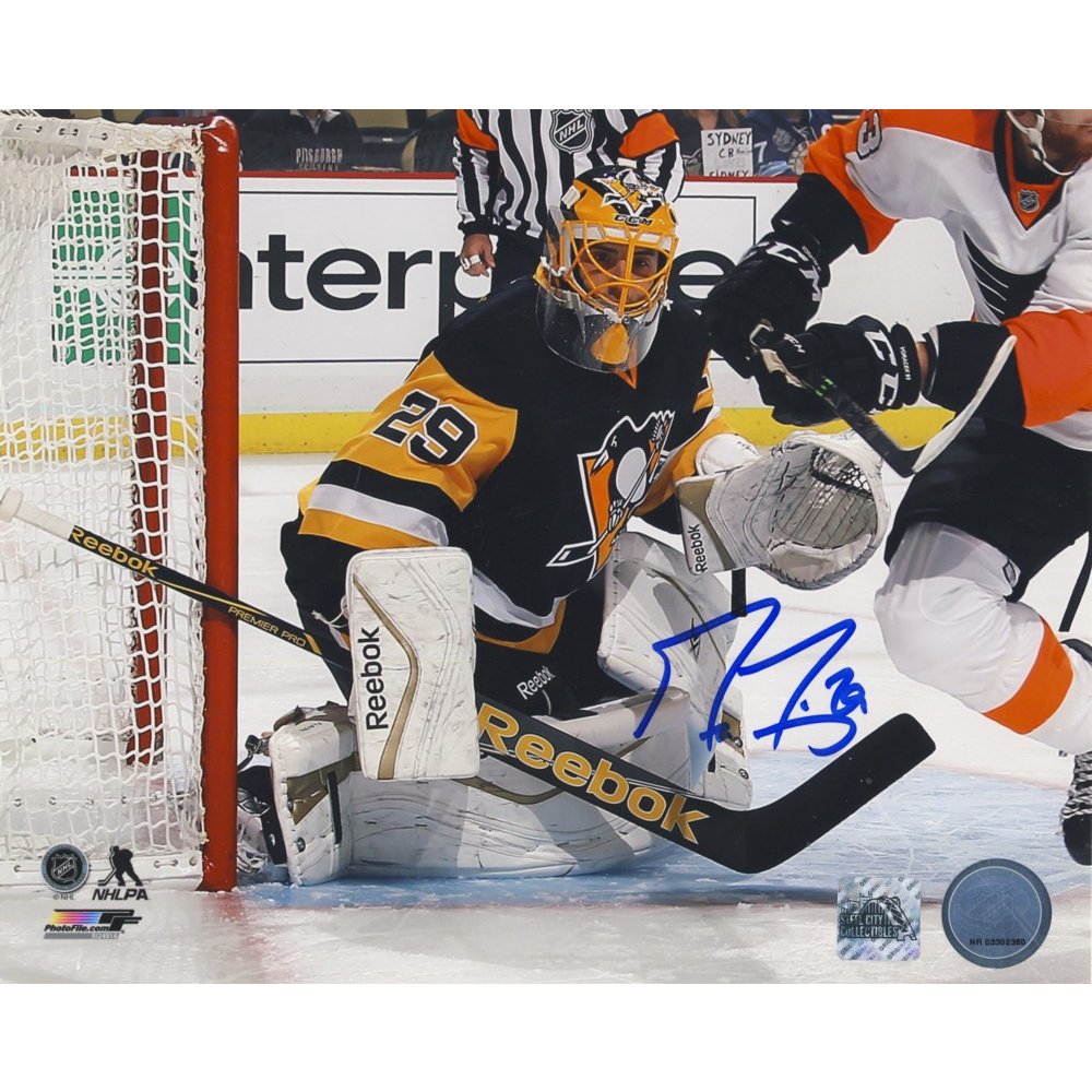 Game Issued Pittsburgh Penguins Marc-Andre Fleury AUTOGRAPHED