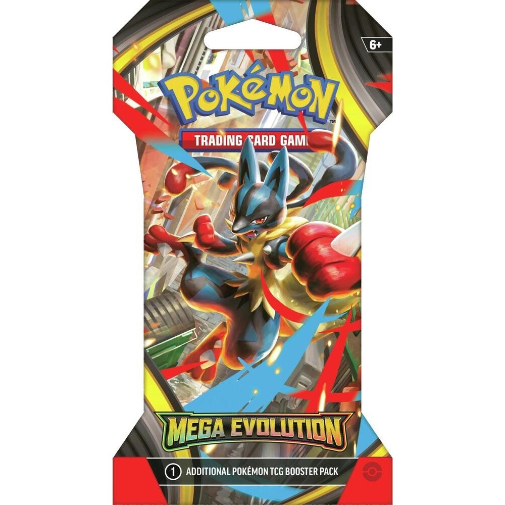 pokemon mega evolution sleeved booster pack Mega Evolution: Chaos Rising Sleeved Booster Pack