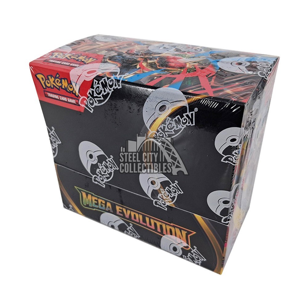 mega booster box non enhanced Pokemon Mega Evolution, 6 Enhanced Booster Box Case main image 1