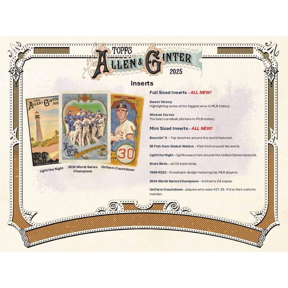 rare allen and ginter cards The Best Cards to Look For in 2025 Topps Allen and Ginter Baseball