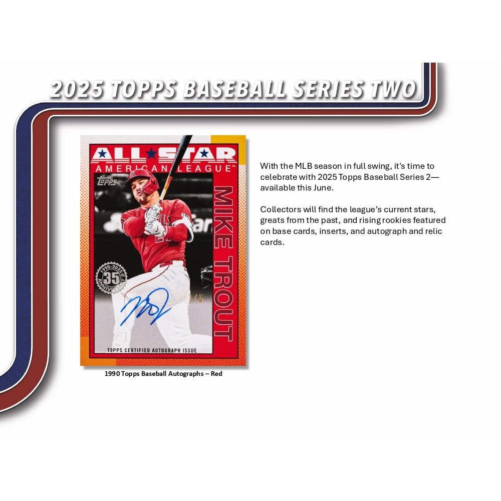 2025 Topps Series 2 Baseball Mega Box | Steel City Collectibles