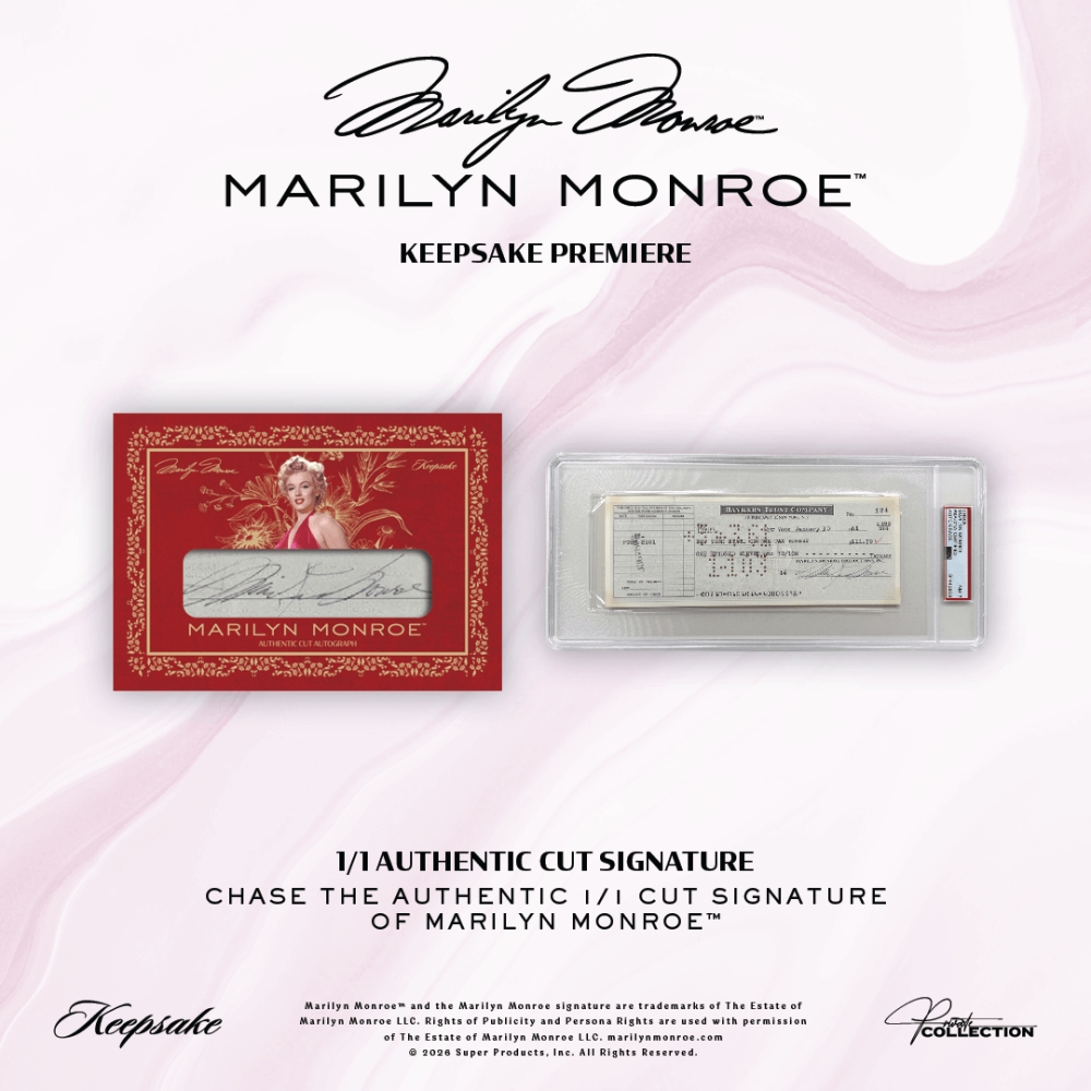 2026 Keepsake Marilyn Monroe Premiere Breaker Edition Box | Steel