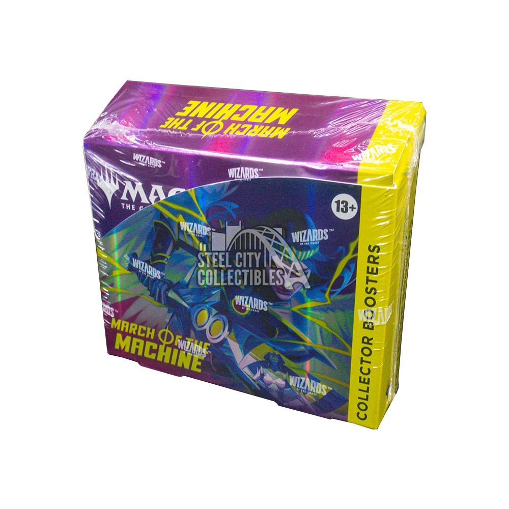 Magic the Gathering March of the Machine Collector Booster 6-Box Case Magic the Gathering March of the Machine Collector Booster 6-Box Case