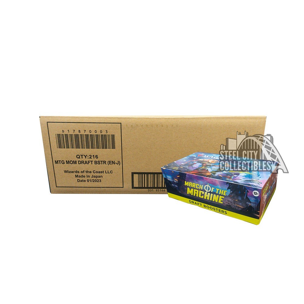 Magic the Gathering March of the Machine Draft Booster 6-Box Case | Steel  City Collectibles