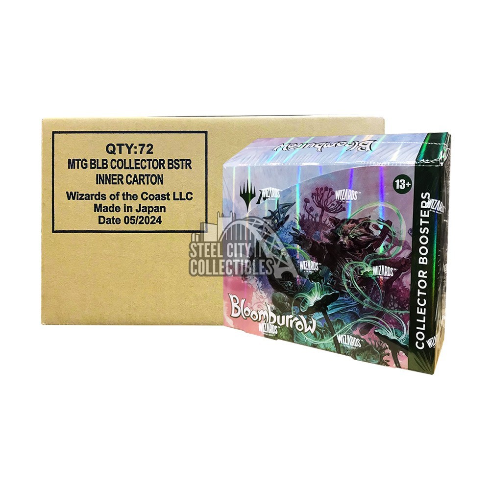 magic bloomburrow collector booster box Amazon.com: Magic: The Gathering Bloomburrow Play Booster Box main image 1