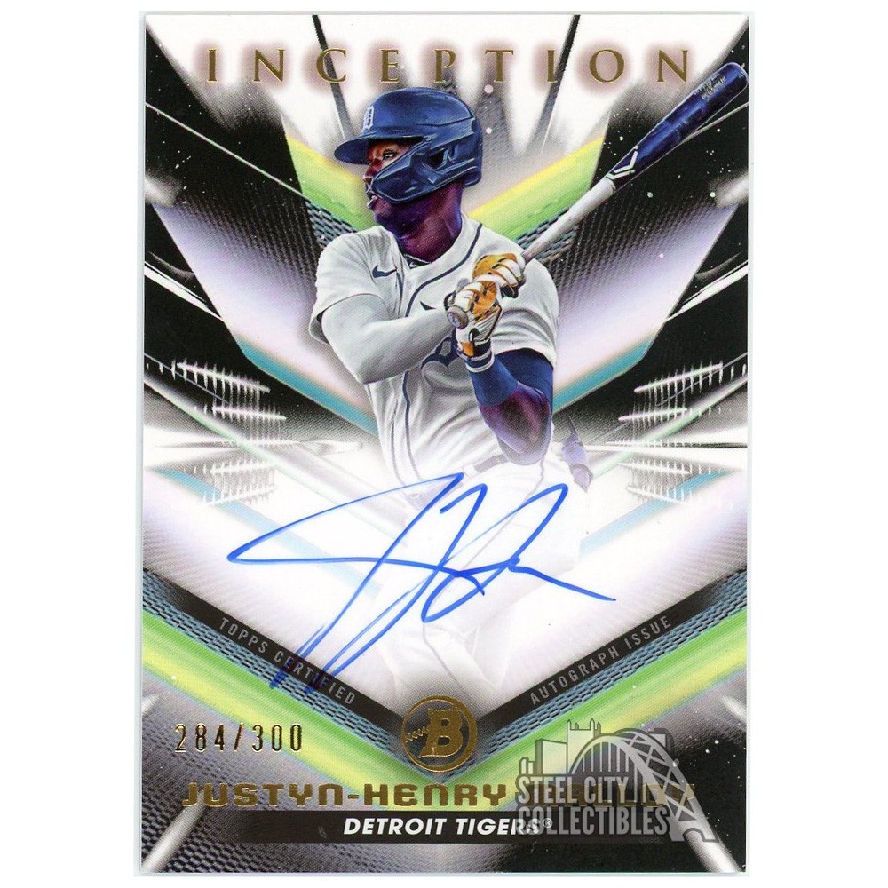 Justyn-Henry Malloy 2023 Bowman Inception Autograph Card #BPA-JHM