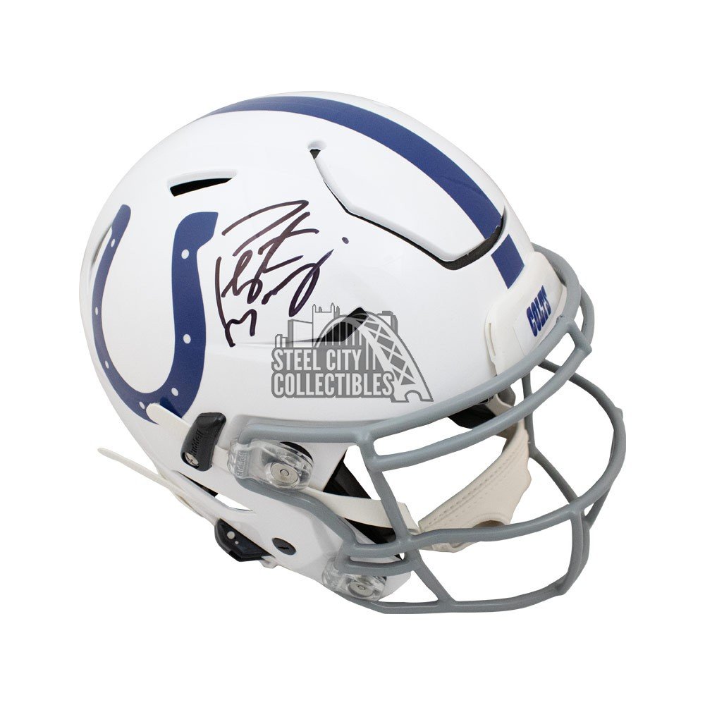 Peyton Manning Autographed Colts Speed Flex Authentic Full Size Helmet Fanatics Steel City Collectibles