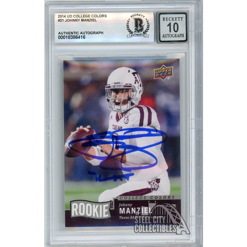 Johnny Manziel 2014 Upper Deck College Colors 