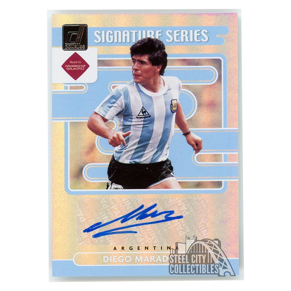 16-17 PANINI DONRUSS マラドーナ直筆サインカード Diego