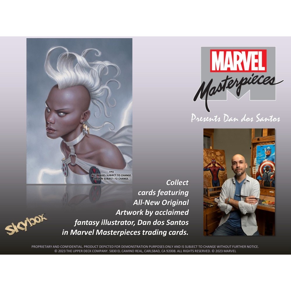 2022 Upper Deck Marvel Masterpieces Hobby Box Steel City Collectibles
