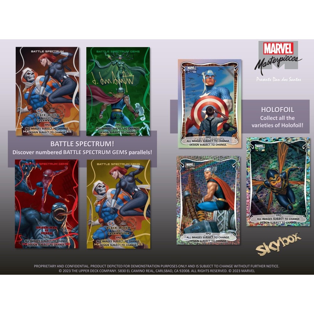 2022 Upper Deck Marvel Masterpieces Hobby Box | Steel City