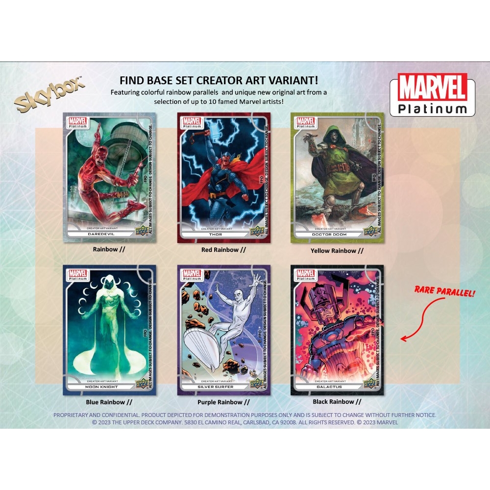 marvel platinum booster box Amazon.com: 2023 Upper Deck Marvel Platinum Hobby Box : Collectibles & Fine  Art main image 1