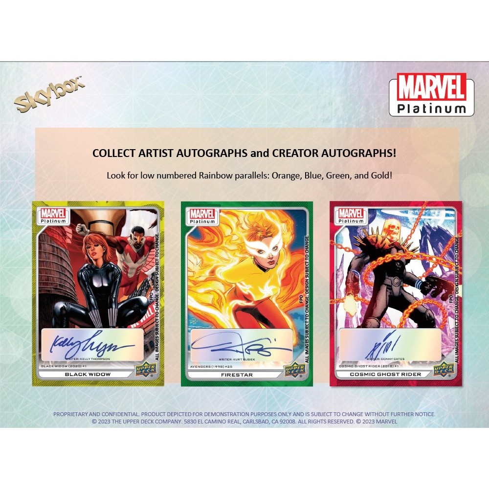 2023 Upper Deck Marvel Platinum Hobby 16-Box Case | Steel City Collectibles 2023 Upper Deck Marvel Platinum Hobby 16-Box Case | Steel City Collectibles