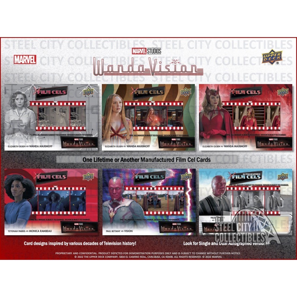 2022 Upper Deck Marvel Wandavision Hobby Box | Steel City Collectibles