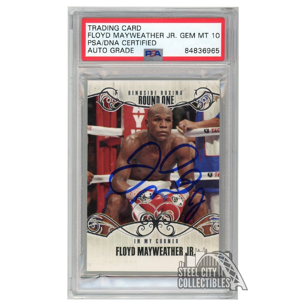 Floyd Mayweather Jr 2010 Sport Kings Ringside Black Onyx In My