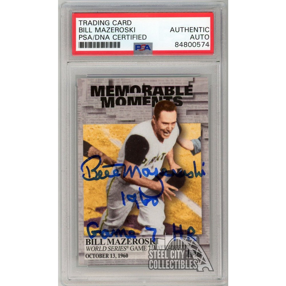 Bill Mazeroski 2017 Topps Memorable Moments 