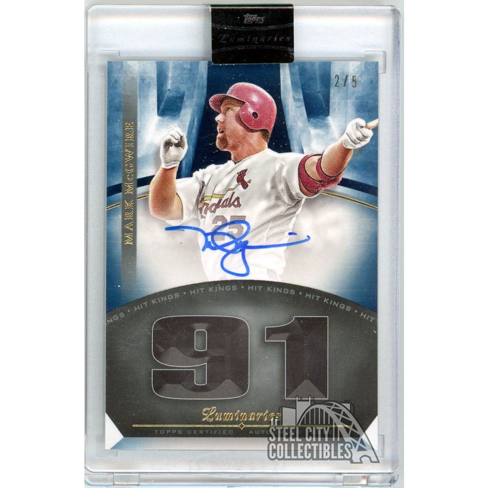 rare mark mcgwire cards Graded 1988 Topps #580 2nd Year Rookie Cup Baseball Card PSA 10 Gem Mint : Collectibles & Fine Art baseball card. Mark McGwire, Rare.