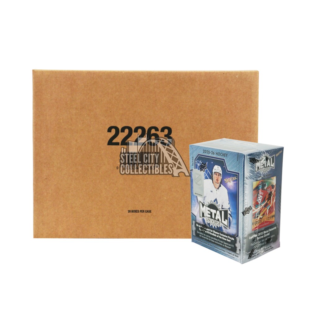 2025-26 Upper Deck Skybox Metal Universe Hockey Blaster 20-Box