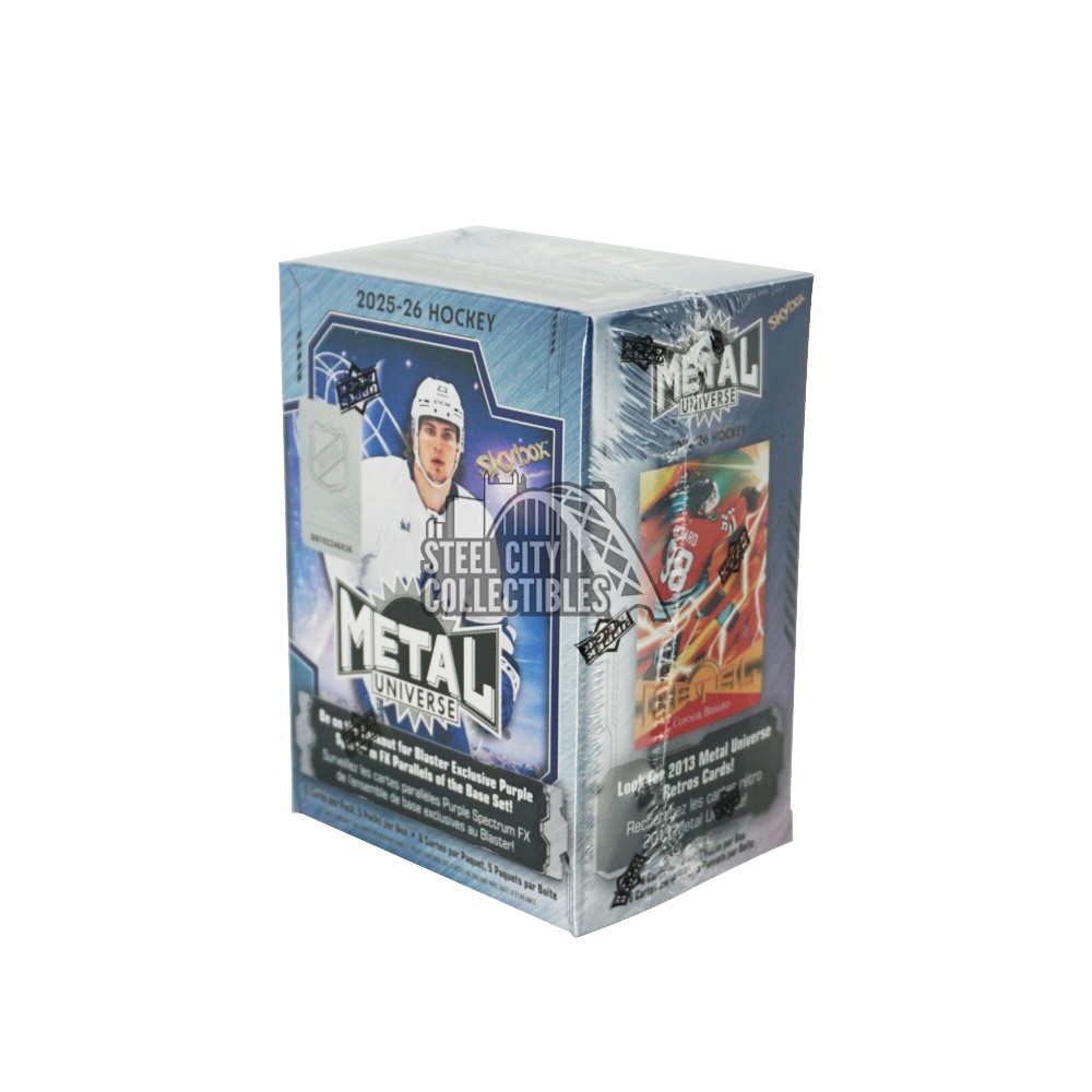 2025-26 Upper Deck Skybox Metal Universe Hockey Blaster Box