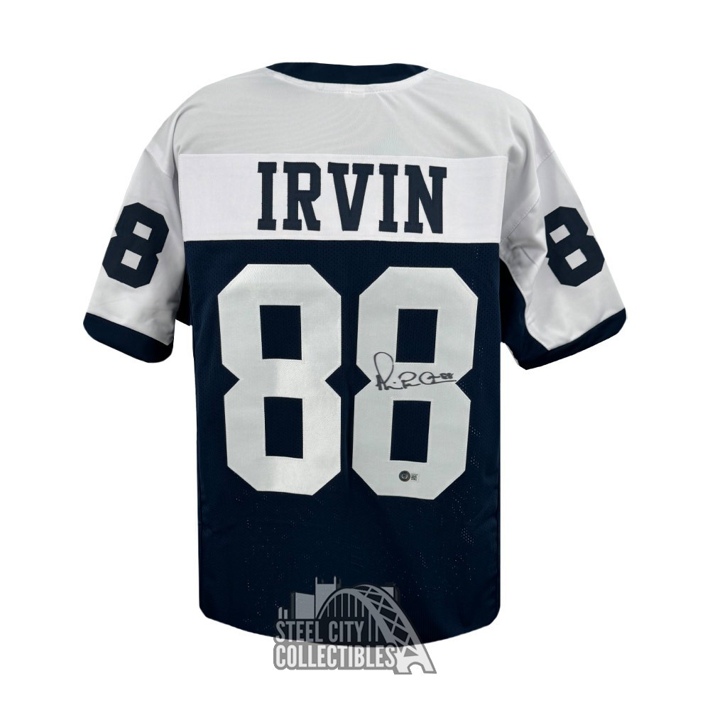Michael irvin autographed jersey on sale