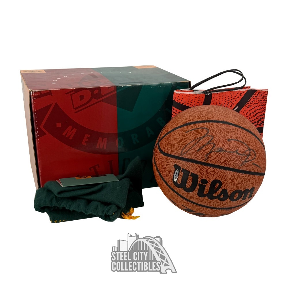 Michael Jordan Autographed Wilson Jet Basketball - JSA LOA ZZ90335