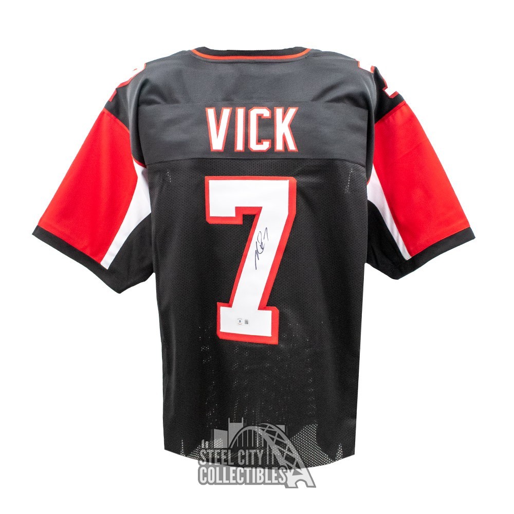 michael vick jersey red