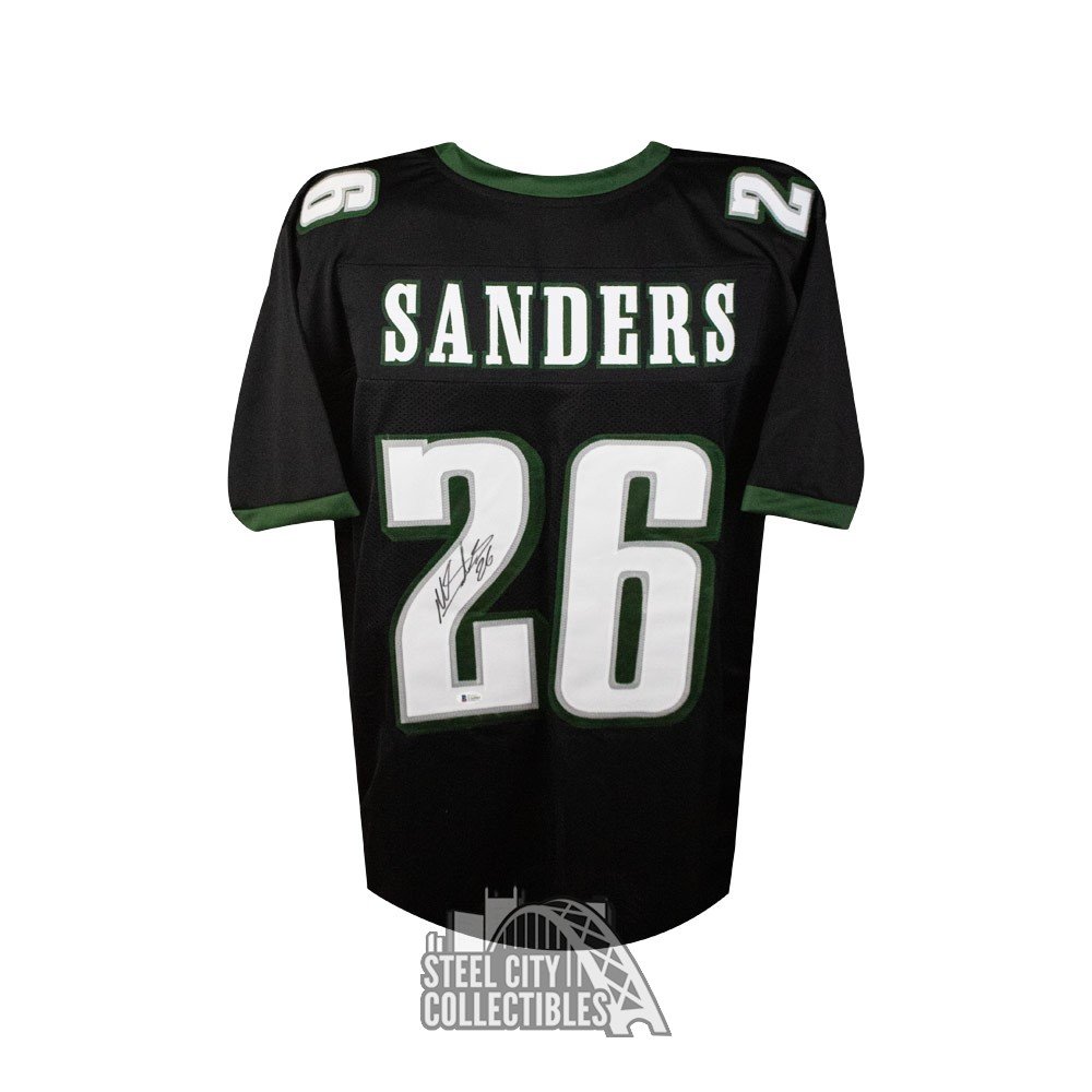 miles sanders black jersey